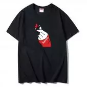 supreme t shirt low price pas cher black girl love